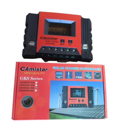 Gamistar 60A GKS PWM Solar Charge Controller